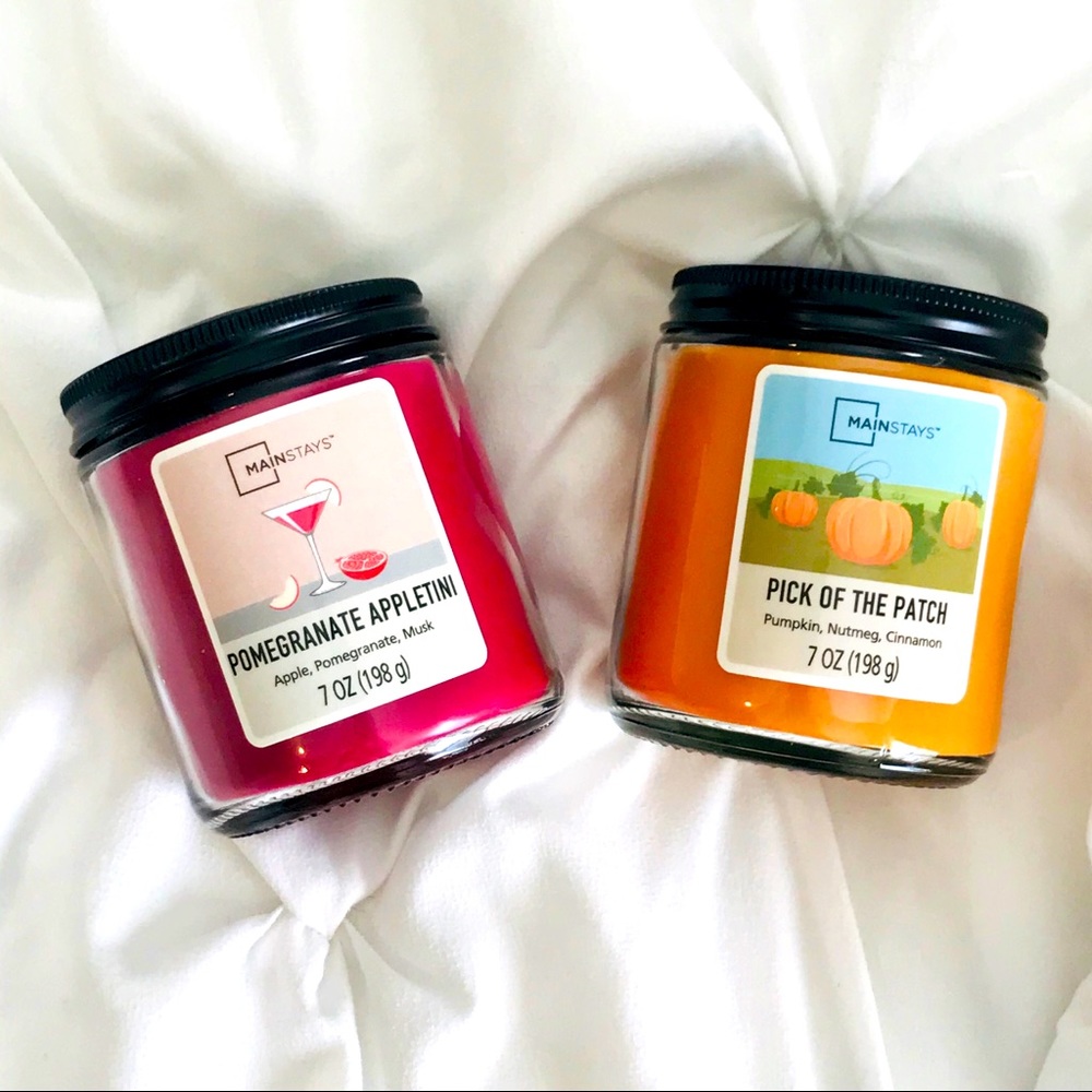 Mainstays Scented Candles. 2 pack